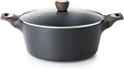 Sensarte Nonstick Stock With Lid, 2.6/4.5/6.6/8.5 Qt Soup Casserole Pot, New. Price: $83.11.