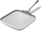 11 Non-stick Square Griddle Pan Oven Safe, Ptfe & Pfoa Free, Cream New. Price: $258.99.