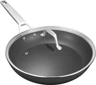 Msmk 11 Inch Nonstick Frying Pan With Lid Titanium And Ceramic New. Price: $79.20.