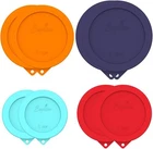 Sophico Round Silicone Storage Cover Lids Red, Orange, Mint, Navy Blue New. Price: $56.17.
