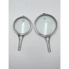 Calphalon Glass Lid Set 7" 9" Interlocking Pan Covers Stainless Steel Used. Price: $29.99.