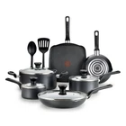 T-fal Easy Care Nonstick Cookware, 12 Piece Set, Grey, B087SC64 New. Price: $75.00.