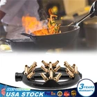23-TIPS Natural Gas Jet Burner For Chinese Wok Range Cast Iron Body Round Usa New. Price: $36.94.