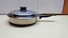 Nutri-seal Cookware 8.5" Skillet 3-PLY Stainless Saute Pot Stir Frying Pan & Lid Used. Price: $57.99.