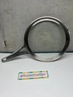 Calphalon Premier Space Saving Flat Glass Lid For 8" Pan Long Handle Replacement Used. Price: $12.69.