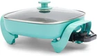 Greenlife Healthy Ceramic Nonstick, 12" 5QT Square Electric Skillet Turquoise New. Price: $59.75.