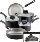 Smart Control Nonstick Cookware Pots And Pans Set, 14 Piece, Black New. Price: $109.99.