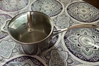 Calphalon 1/2 Qt Stainless Steel Saucepan W/ Lid Silver Model 870412 Used. Price: $33.99.