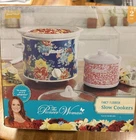 The Pioneer Woman Brand Fancy Flourish 4 Qt & 0.65 Slow Cookers New W1 Open. Price: $45.00.