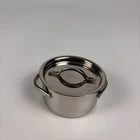 American Metalcraft MPL4 Mini Pot With Lid Stainless Steel Oz Appetizer Sauce New. Price: $14.99.