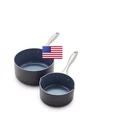 Greenpan Lima Hard Anodized Healthy Ceramic Nonstick 1QT And 2QT Saucepan Pot New. Price: $85.07.