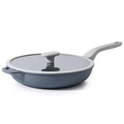 Pricusis Nonstick Ceramic Frying Pan With 8/10/12 Inch, 12" W/lid, Gray New. Price: $49.99.