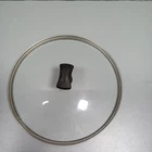 Farberware 9.25 Inch Replacement Glass Lid With Stainless Steel Rim And Knob Used. Price: $12.00.