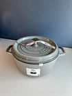 Staub Cast Iron Round Dutch Oven 4 Qt, Graphite Grey New. Price: $139.95.