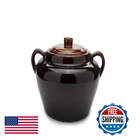 Fox Run Stoneware Bean Pot 9.75 Brown 0350COM. Price: $56.87.
