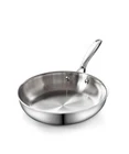 Frying Pan Stainless Steel, 10-INCH Multi-ply Clad Wok Stir Kitchen Skil New. Price: $52.78.