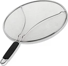 15 Inch Stainless Steel Frying Pan Splatter Guard Oil Splash Shield New. Price: $25.99.