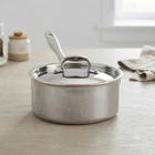 Sale- Ruffoni Made Italy 3QT Stainless Steel Copper Core Covered Sauce Pan New. Price: $193.49.
