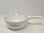 Vtg Corningware Blue Cornflowe Petite Skillet W/lid P-82-B LID/P-81-C 1.5 Pint Used. Price: $13.99.