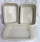 Tupperware Ultra 21 Ovenware 3-PIECE Set + Qt Roasters 1761 & 1765 1783 Used. Price: $25.00.