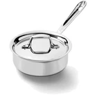 1 Quart Stainless Steel Sauce Pan - Even Heat Distribution New. Price: $283.24.