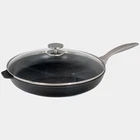 Swiss Diamond Chd Nonstick Fry Pan, 12.5-INCH With Lid New. Price: $209.95.