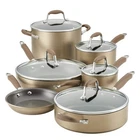 Cookware Set 11 Piece Hard Anodized Nonstick Bronze Anolon Advanced Home New. Price: $511.99.