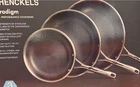 New Henckels Paradigm 3-PC Stainless Steel Nonstick Fry Pan Set. Price: $139.99.