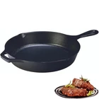 12 Inch Kitchen Premium Cast Iron Skillets, Chef's Pan, Pre-seasoned Frying New. Price: $21.58.