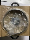 Nevlers Stainless Steel 2-HANDLED Pot With Lid New. Price: $45.00.