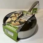 Greenpan Tri-clad Nonstick Saut Healthy Ceramic Induction 3-PLY Lid 3.3 Qt New. Price: $52.67.