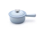 Le Creuset Baby Saucepan 16CM Bear Knob Coastal Bluel 1L Cast Iron Enamel New. Price: $239.00.