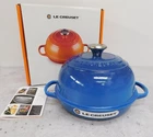 Creuset Signature Cast Iron 1.75 Quart Bread Oven, Marseille Blue - New. Price: $276.95.