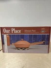 Our Place 2.6QT 10.5" Ceramic Nonstick Always Pan 2.0 - Char New. Price: $94.04.