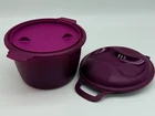2.2L Purple Tupperware 3 Pcs Microwave Rice Vegetable Maker Steamer Cooker #6451 Used. Price: $29.99.