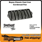 Bayou Classic 7 Mold Cast Iron Cornbread Pan 12 "l X 5" Great Gift Idea New. Price: $27.88.