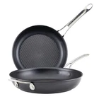 Set Nonstick Induction 10 12 Dark Gray Anolon Hybrid Frying Skillet New. Price: $299.99.