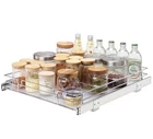 Vevor 15.5"WX21"DX3.5"H Pull Out Cabinet Organizer, Heavy Duty Slide Pantry New. Price: $31.99.