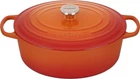 Creuset Enameled Cast Iron Signature Oval Dutch Oven New. Price: $434.99.