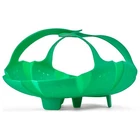 Cuisipro Silicone Vegetable Steamer - Green New. Price: $17.95.