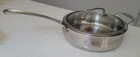 Cuisinart Quart #4330-24H Stainless Steel Saute Pan With Glass Cover Used. Price: $27.99.