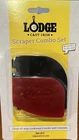 Lodge Cast Iron Scraper Combo Set Of Pan And Grill Red & Black A0125 New. Price: $8.00.