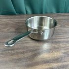 Cuisinart Saucepan Stainless Steel 1.5 QT/1.4 Model # 719-16G With Handle Used. Price: $12.89.