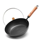 Wangyuanji 11 Inch Carbon Steel Skillet Lid-flat Bottom Frying Pan For Iron New. Price: $55.06.