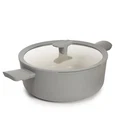 Berghoff Leo Non-stick Covered Stockpot W/ Glass Lid 10" 4.3 Color Beige New. Price: $65.00.