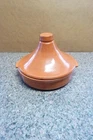 Sur Table Glazed Terra Cotta Tagine, Brown, Handmade Ceramic Pot With Conical New. Price: $32.00.