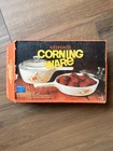 Vintage Corning Ware Wildflower 4-PIECE Du-ette Set P-839-7 Original Box Nos New. Price: $59.95.