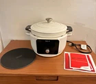 Instant Precision Dutch Oven DOMC6000 Qt 1500W White Untested, As Used. Price: $60.00.