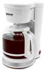 Better Chef Basic Coffee Maker 12-CUP Pause-n-serve Brushed 10, White New. Price: $56.84.