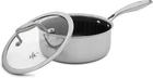 Hell's Kitchen HKHSP-25C 2.5 Qt Ceramic Hybrid Saucepan (HKHSP25C) New. Price: $133.79.